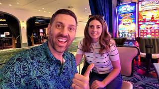 Vegas Slots, too many drinks & Drunk Russell gets stuck in the lift! Vegas Day 2