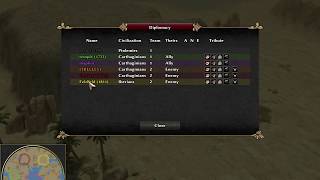 0 A.D. Alpha 22 - 3v3 (The Summary Screen)