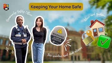How To Keep Your Home Safe 🔐 | UoB Student Video #UniBirmingham