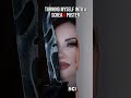 Turning Myself into a Scream Poster | Ruby Red