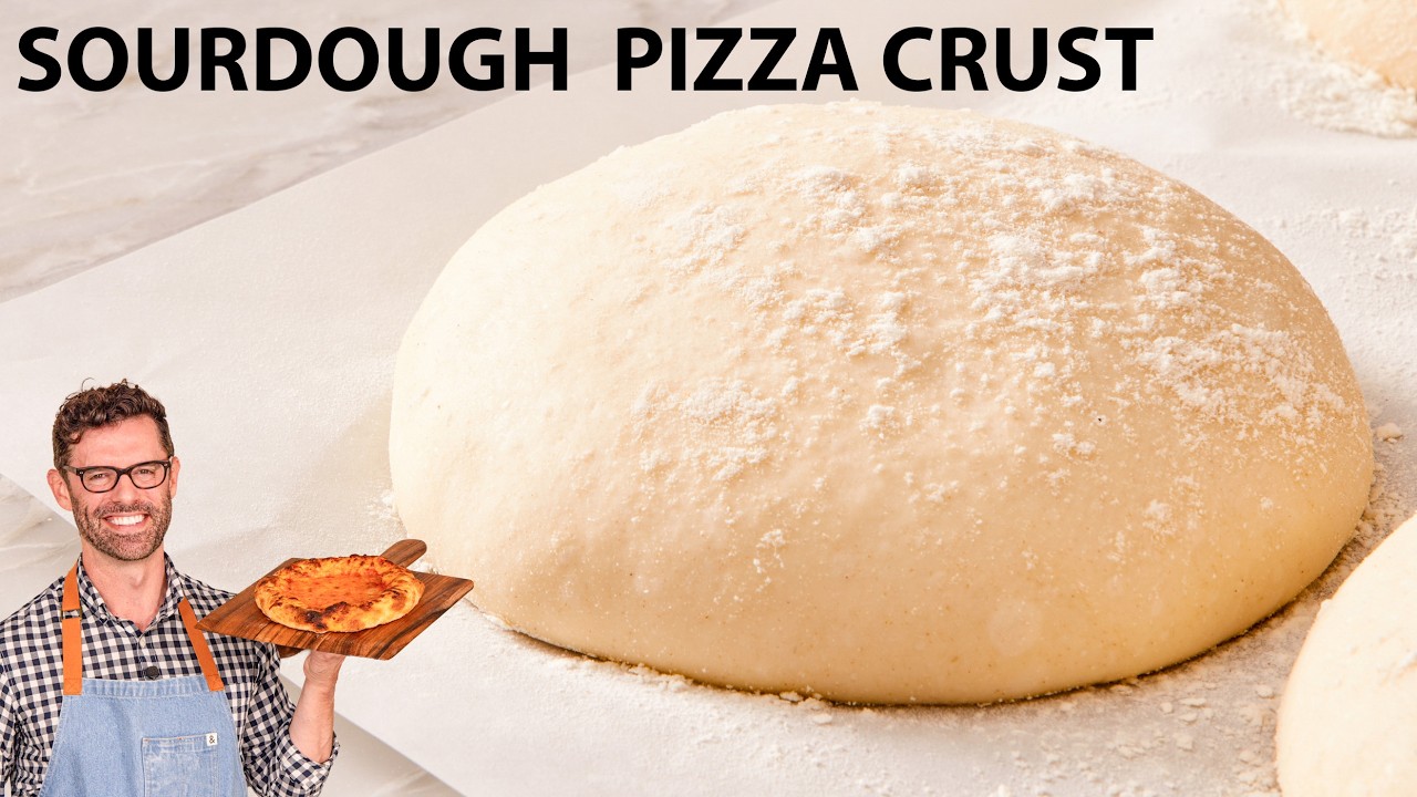 Easy Sourdough Pizza Crust Recipe