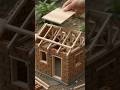 Built a Tiny House From Scratch! 🏡 | Miniature DIY Construction Timelapse#MiniatureD