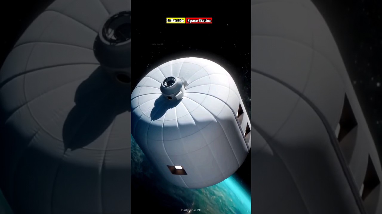 Space Balloon जिसमें Astronauts रहेंगे ।। Inflatable Space Station 