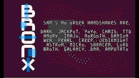 Bronx - Tornado of Souls (Amiga Demo Scene Intro)