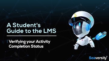 Seaversity eLearning - Verifying your Activity Completion Status