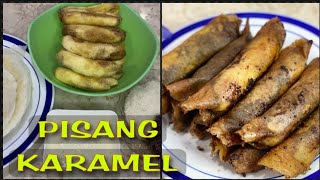 RESEP PISANG KARAMEL | PISANG KARAMEL COKLAT DENGAN KULIT LUMPIA