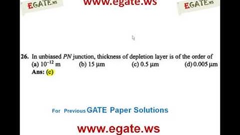 40 Multiple Choice Questions on Diode (PN Junction)