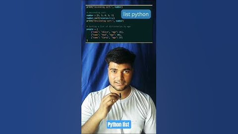 python list explain in 30 second | code With Rohit....#python #list #learnpython #sorts #trending