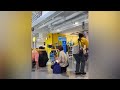 Terrifying Moment People Take Cover as 7.1 Earthquake Rocks Tenjin Loft Mall
