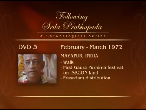 Srila Prabhupada in Mayapur 1972 @TOVPinfoTube