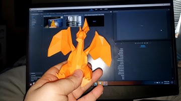 Charizard low poly 3d print timelapse
