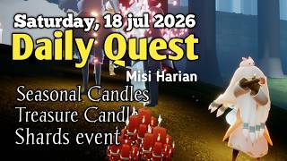 Sky Daily Quest today - Hidden Forest 18 jul 2026 | Sky Children of the Light | Sandwichies Ch screenshot 2