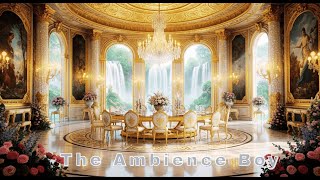 🌟 Inside a Dreamlike Golden Palace | Ultra-Realistic Royal Dining Hall in 8K Cinematic Luxury