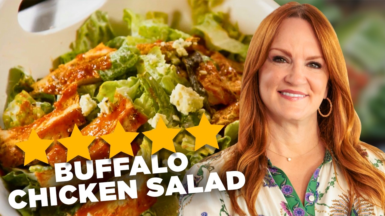 Ree Drummond’s 5-Star Buffalo Chicken Salad 🌟🔥🥗 The Pioneer Woman
