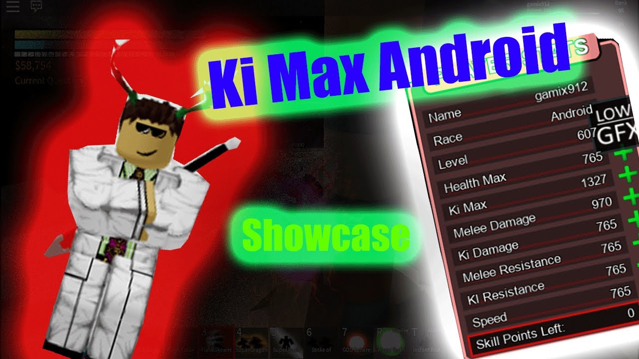 Ki max Android Showcase | Dragon Ball Z Final Stand
