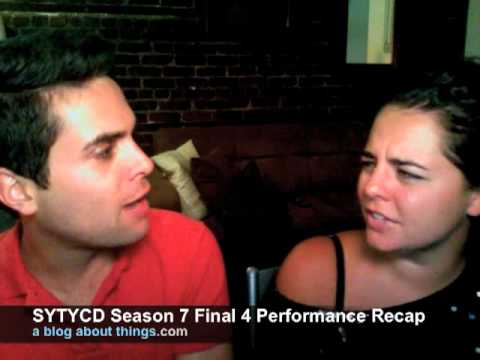 So You Think You Can Dance Season 7 Top 4 Performance Recap