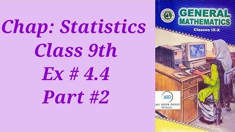 Ex# Miscellaneous 4  chapter: statistics class 9 general maths Sindh board.|| tally method