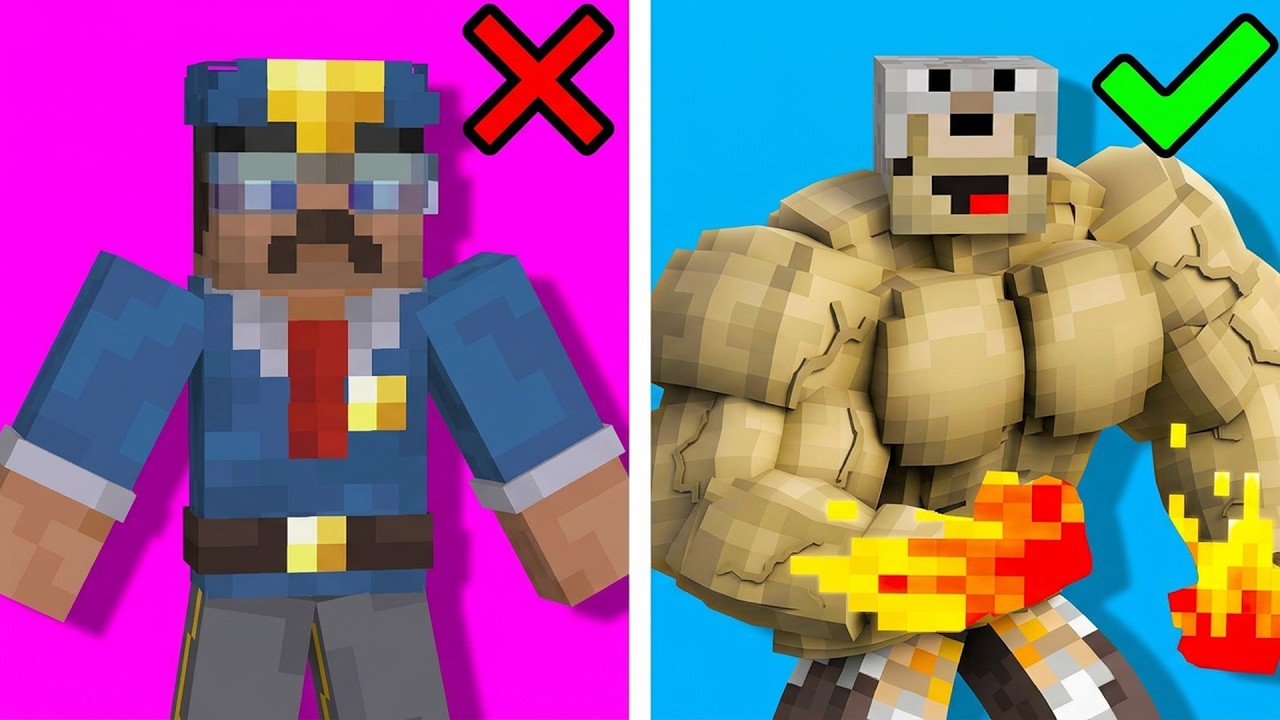 Tu préfères être Gros ou Musclé ?