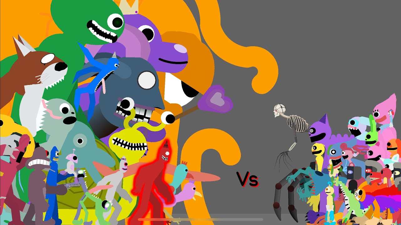 Garten Of BanBan Vs Poppy Playtime StickNodes War