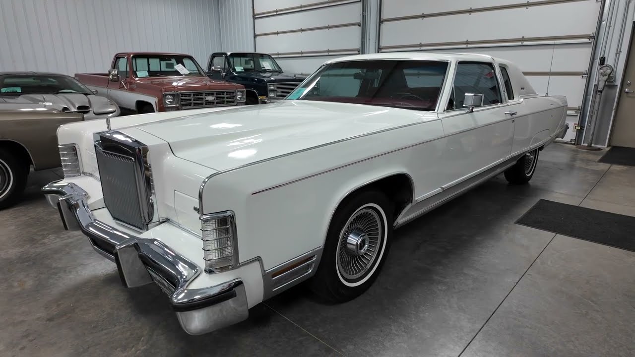 FOR SALE - 1977 LINCOLN TOWN COUPE - 1OWNER UNTIL 2025!!! CALL #605.213.3100