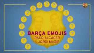 Fc barcelona emoji challenge -