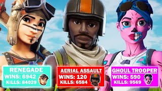 Exposing Every Og Skin Stats I Find In Fortnite Renegade Raider, Ghoul Trooper And More