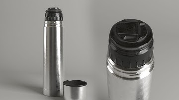 How to create REALISTIC Thermos in 3D maya # INTRO.