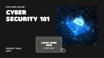 🔐 Cyber Security 101: Stay Safe Online!