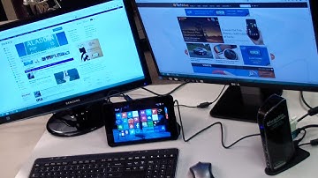 Plugable UD-3900 Review (Dell Venue 8" Pro Tablet turned into a full desktop)