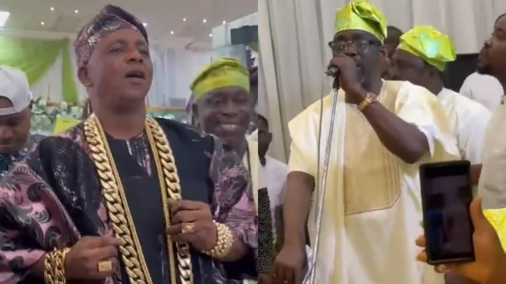 Billionare King Wedding" Oganla Pasuma serenade Oba Oniba Ekun Jafo Authority Latest Show