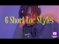 SHORT LOC STYLES || CUTE & EASY || INSTANT LOCS