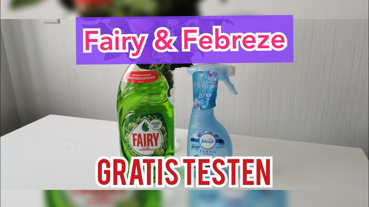 Fairy & Febreze Gratis testen YouTube