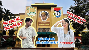 Review Đại học của TikToker "Elm zai chị Nguyệt" cùng “Ely ít clean” | Trường ĐHKHTN HUS-VNU
