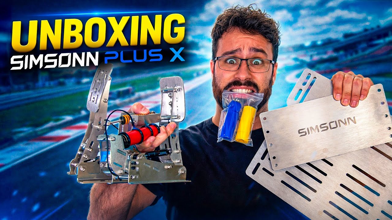 ¿Los MEJORES pedales BARATOS para SimRacing? 📦 Unboxing Simsonn Plus X