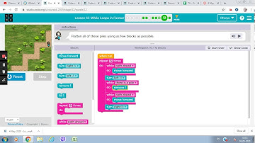while loops in farmer game making using code.org