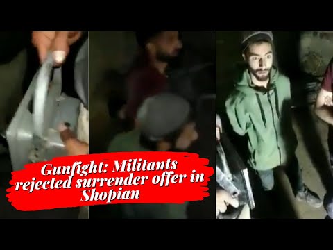 Gunfight: Militants rejected surrender offer in Shopian