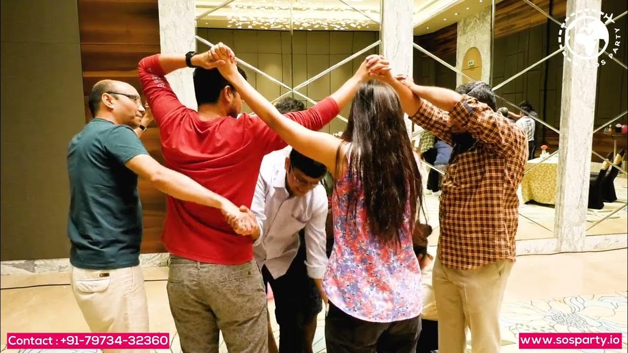 Human Knot Team Building Challenge | Indoor Team Building Activities