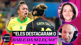 Thumbnail for O BRASIL AMASSOU! TATI FALA DA REPERCUSSÃO DO JOGO NA ESPANHA E COMENTA VAGA NA FINAL COM ANDRÉ