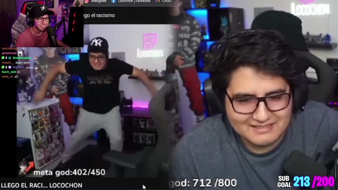 Duxo reacciona a la reaccion de Auron a locochon