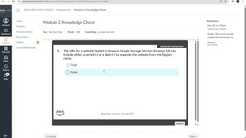 Module 2 Knowledge Check | Tooling and Automation | AWS Cloud Operations