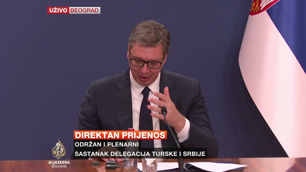 رسائل من فوتشيتش وأردوغان من بلغراد