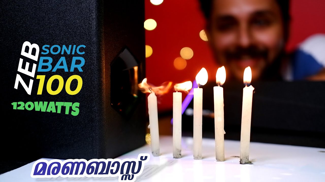 BASSമരീകം 🔥💥 Zebronics Sonic Bar 100 | Premium Gaming Soundbar
