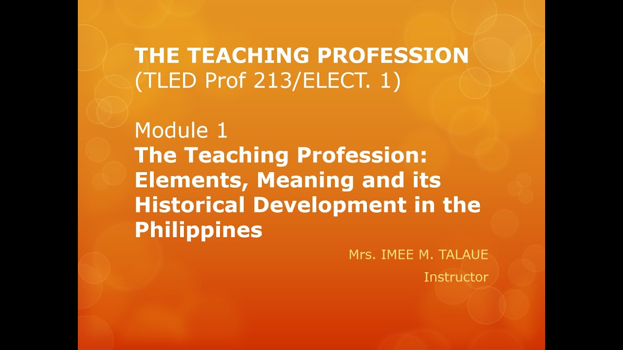 research about teaching profession in the philippines