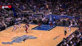 Orlando Magic 17 3-Pointers vs Miami Heat (02.08.2012)