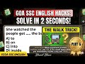 Goa SSC English Grammar Hack! 😱 Solve Preposition Questions in 2 Seconds | Part 6