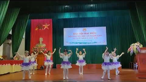 Múa "Lời ru của cô" Các bé MG 5T Mầm non Đoàn Đào (Hộ khuyến học xã Đoàn Đào lần thứ III)