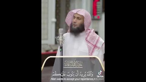 {وَاللَّهُ يُرِيدُ أَن يَتُوبَ عَلَيْكُمْ ..}  تلاوة خاشعة بصوت الشيخ عادل ريان