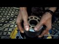 reparation pompe hydraulique poclin caterpillare 312m parte2