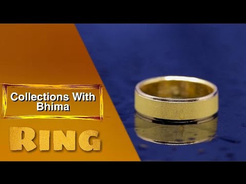 Daily Wear Light Weight Ring| Collections With Bhima - YouTube