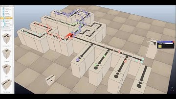 Robotics Simulation: Fabrication and Transformation Simulation with V-REP